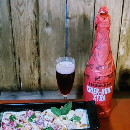 Beerpairing 4 Bieramisu met frambozen en kriekenbier & Kriek-Brut Extra - Brouwerij Liefma - Streekbierenweekend Zaventem 